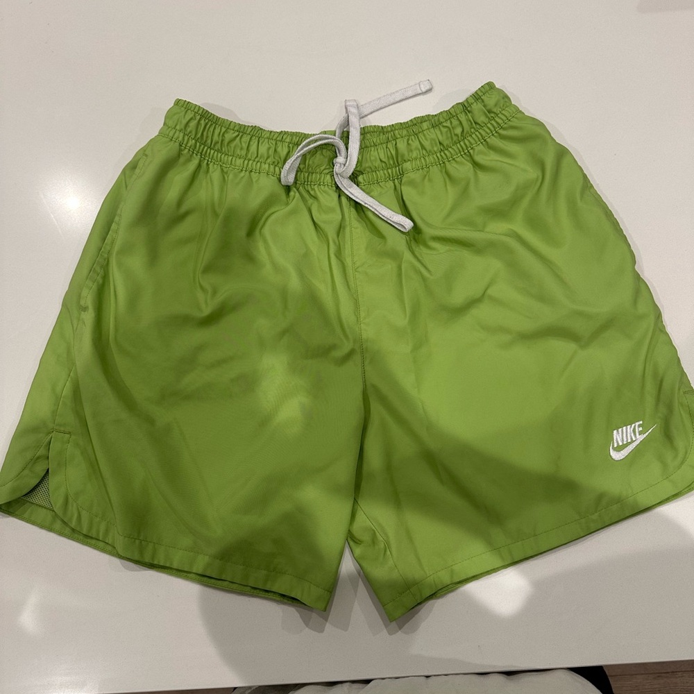 Nike Lime Mesh Shorts
